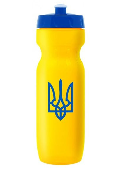 Спортивна пляшка Water bottle 700 ml yellow UA flag Sporter (270831682)