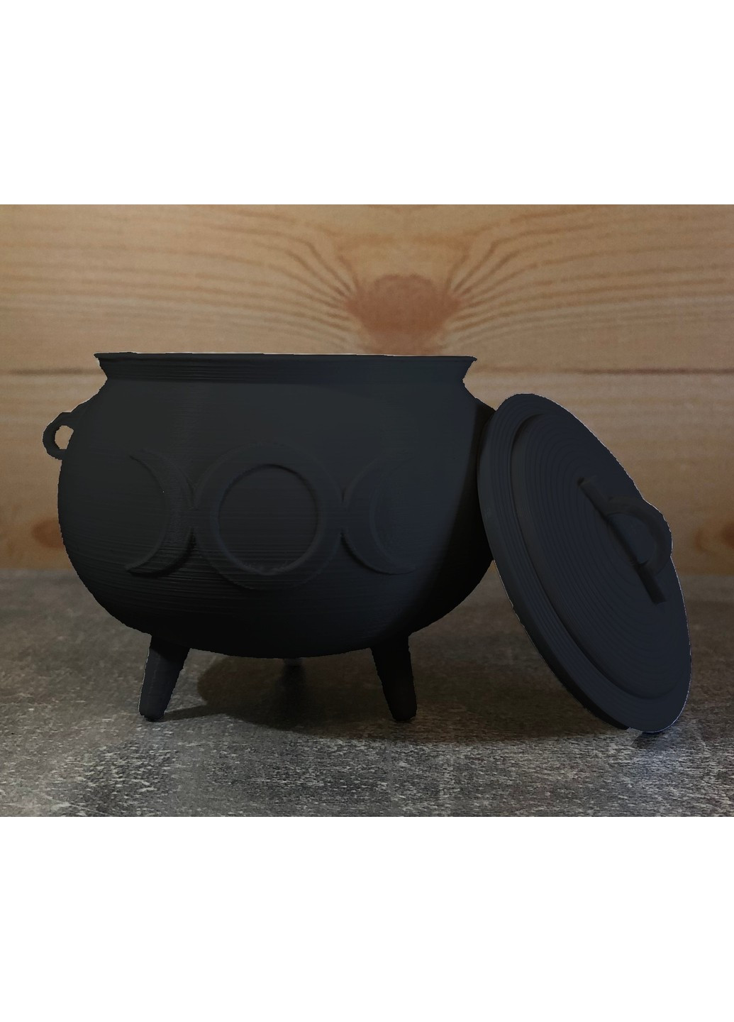 Горшок лепрекона «Фазы луны» с крышкой ЗаСвіт (266424989)