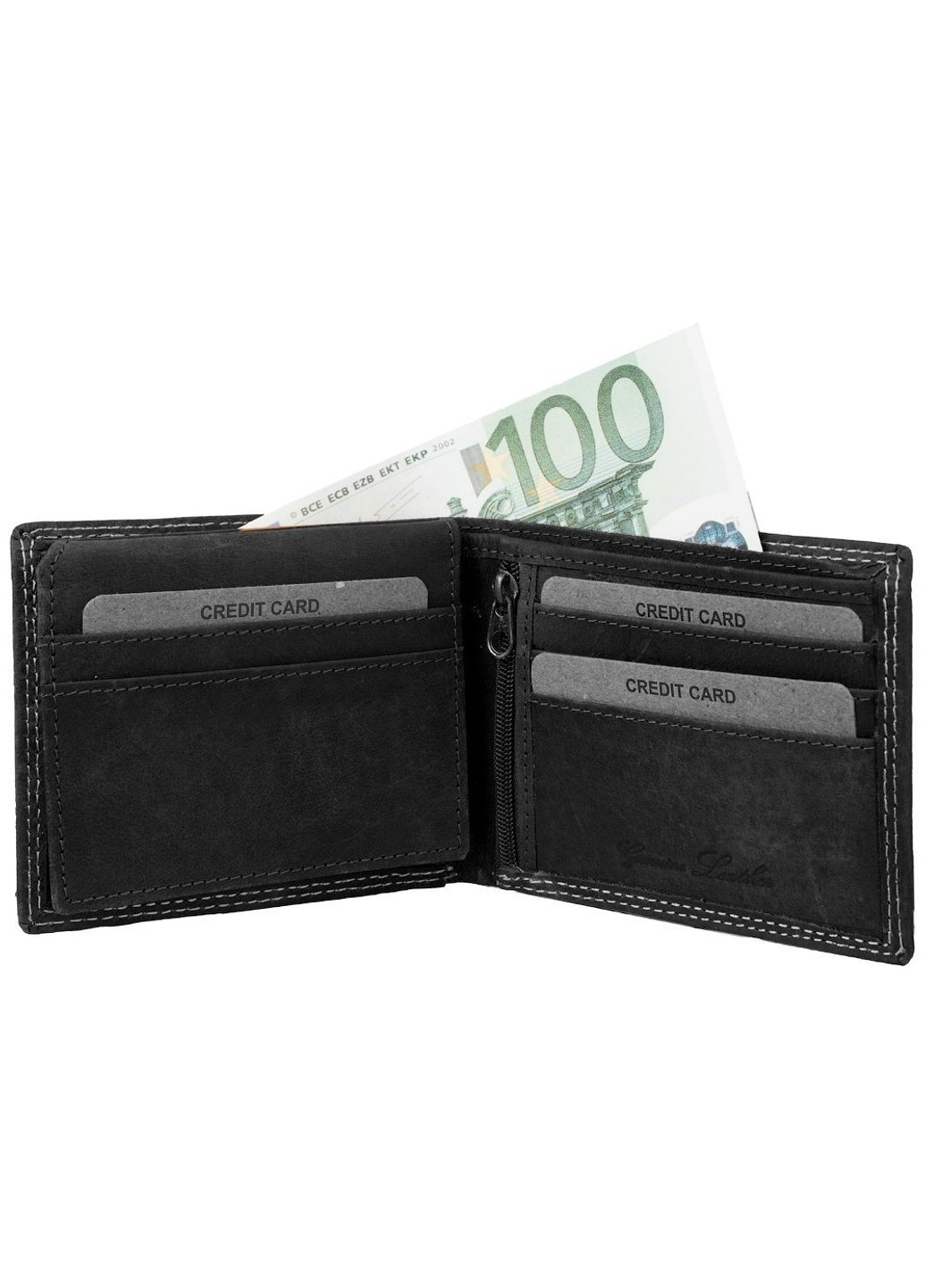 Шкіряний чоловічий гаманець FULNC44EN-BLK JCB (262976118)