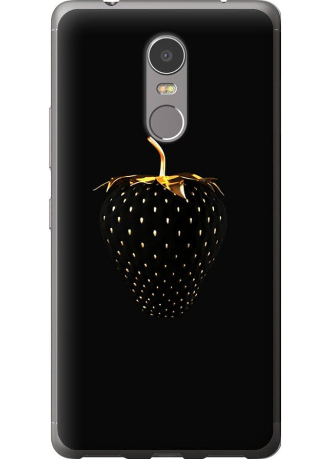 2D пластиковый чехол 'Черная клубника' для Endorphone Lenovo K6 Note (257836397)