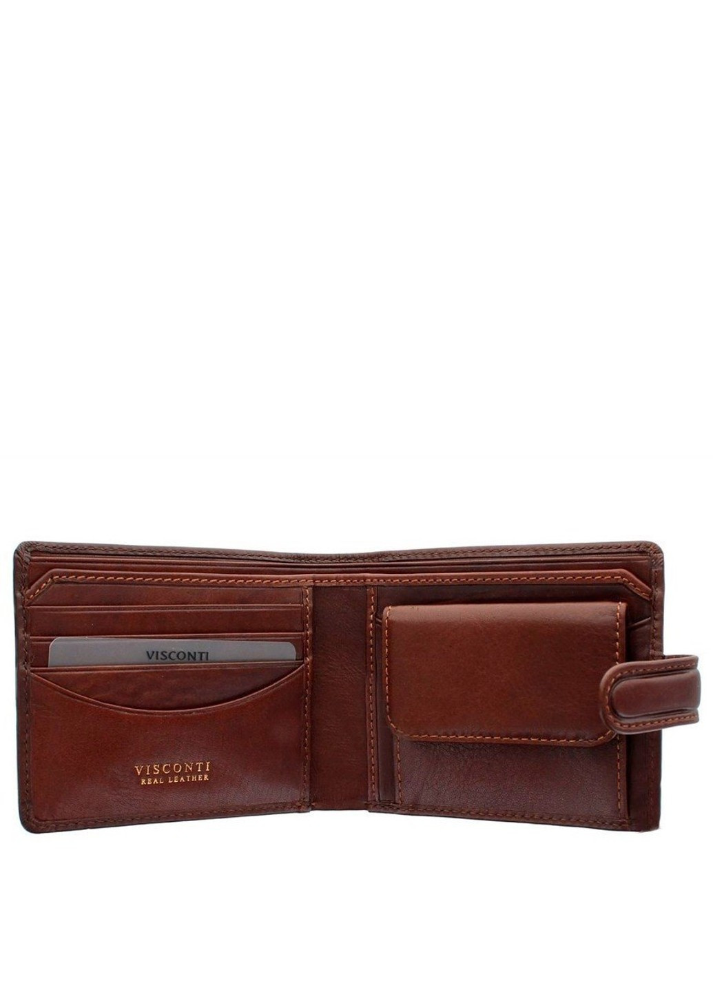 Чоловіче портмоне Tuscany TSC-47 BRN із захистом RFID Visconti (261856022)