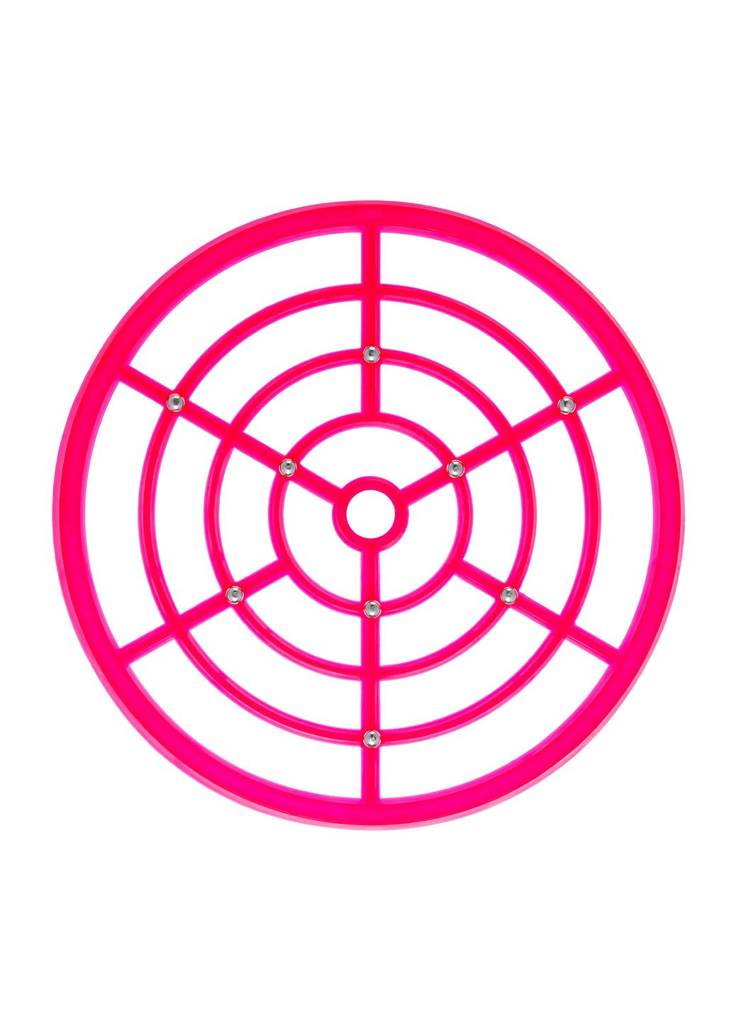 Подставка из пластика с металлическими вставками Розовый Kitchette (266236768)