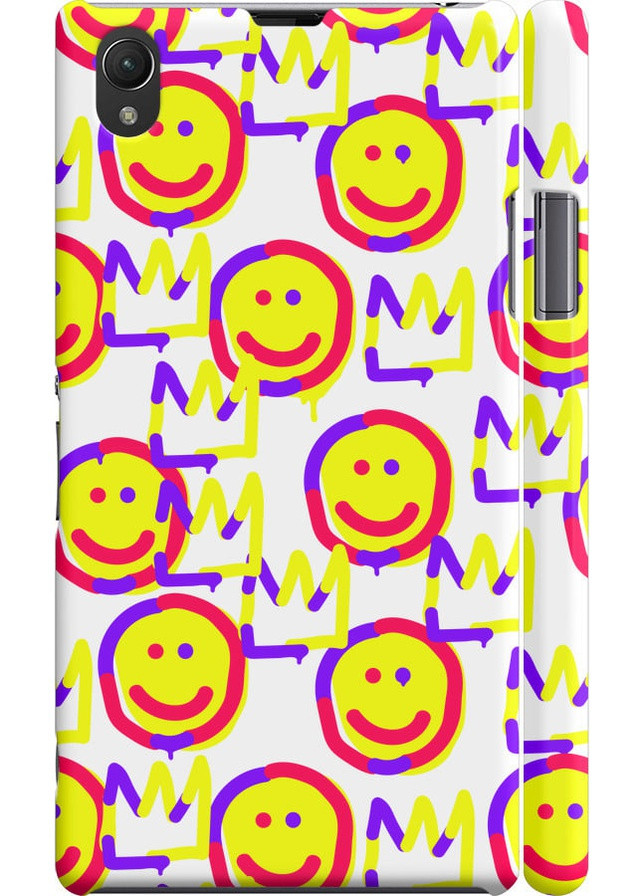 3D пластиковий матовий чохол '5622' для Endorphone Sony Xperia Z1 C6902 (258216099)