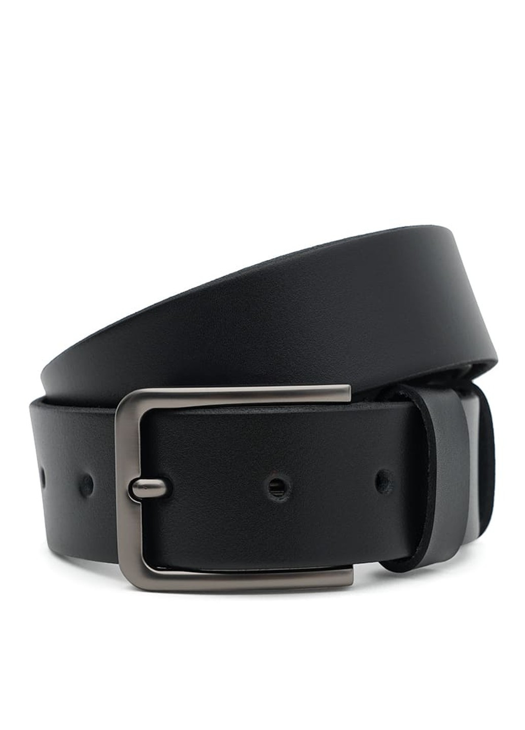 Мужской кожаный ремень 115vfx82-black Borsa Leather (274535814)