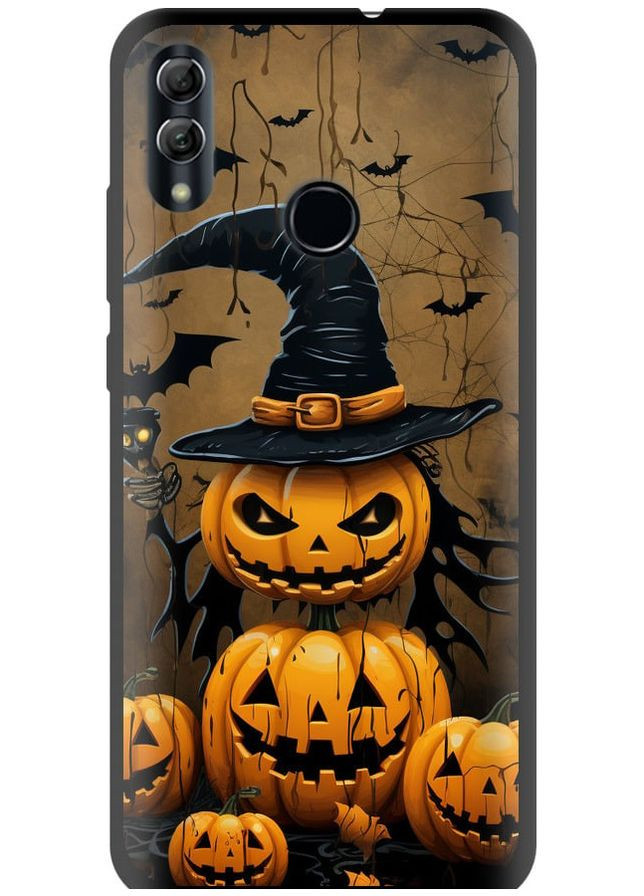 TPU чорний чохол 'Хелловін 1' для Endorphone Huawei Honor 10 Lite (266807057)
