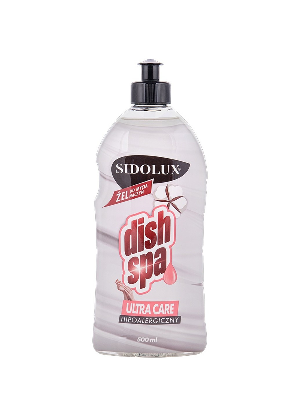 Гель для мытья посуды Dish Spa ultra care Гипоаллергенный 500мл Sidolux (263206699)