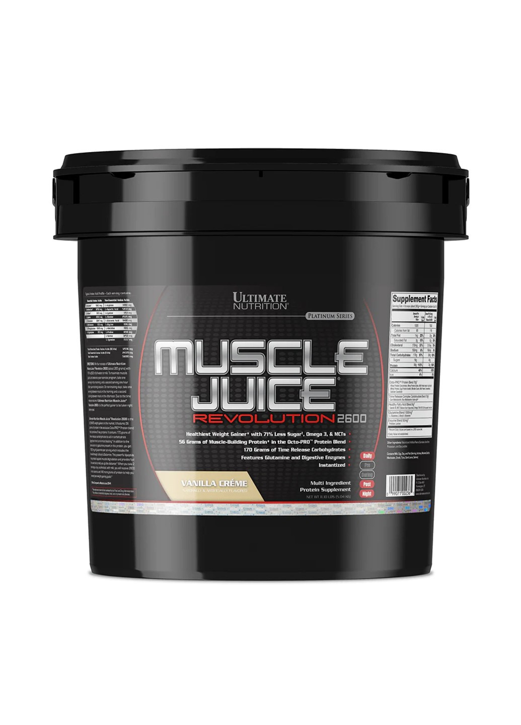 Высокобелковый Гейнер Muscle Juice Revolution 2600 - 5040г Ultimate Nutrition (278006985)