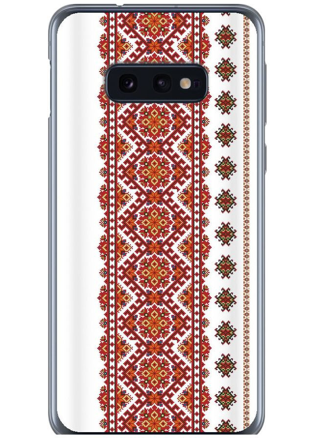 Силиконовый чехол 'Вышиванка 13' для Endorphone Samsung Galaxy S10e (269350799)
