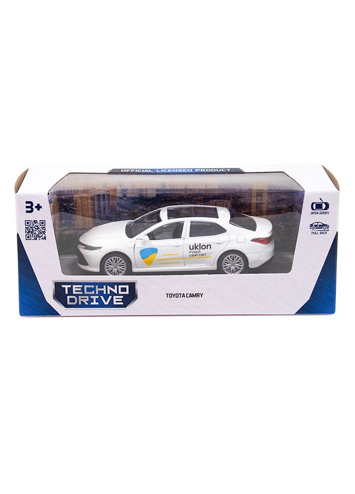 Автомодель - Toyota Camry Uklon колір білий ЦБ-00230149 TechnoDrive (262290088)