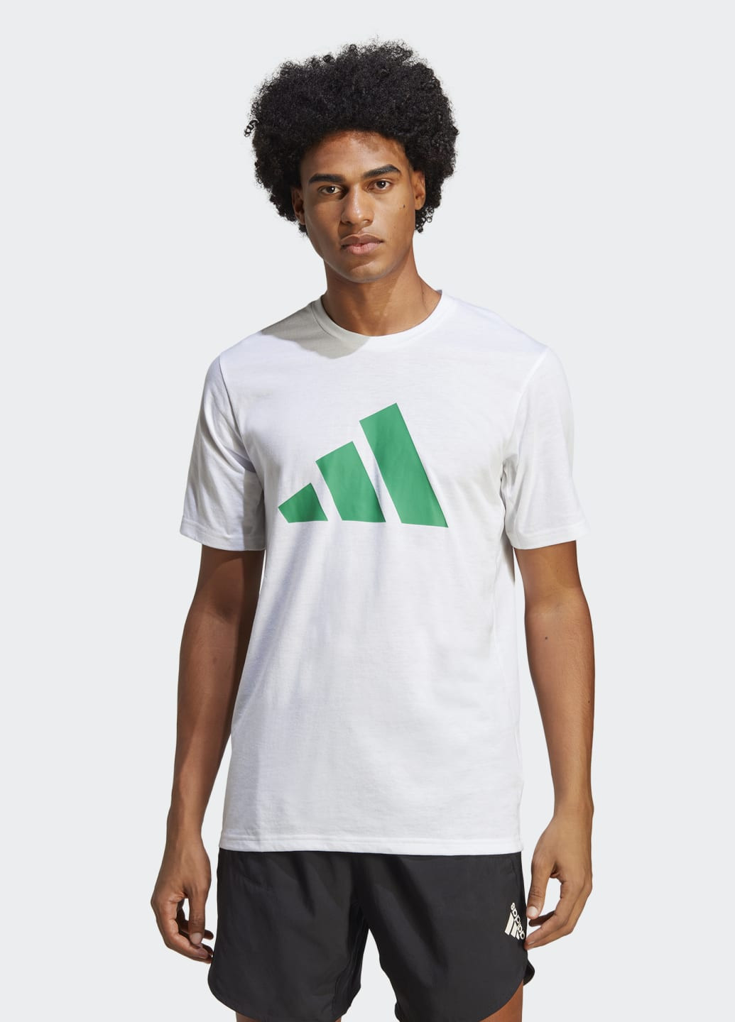Біла футболка для тренувань train essentials feelready logo adidas