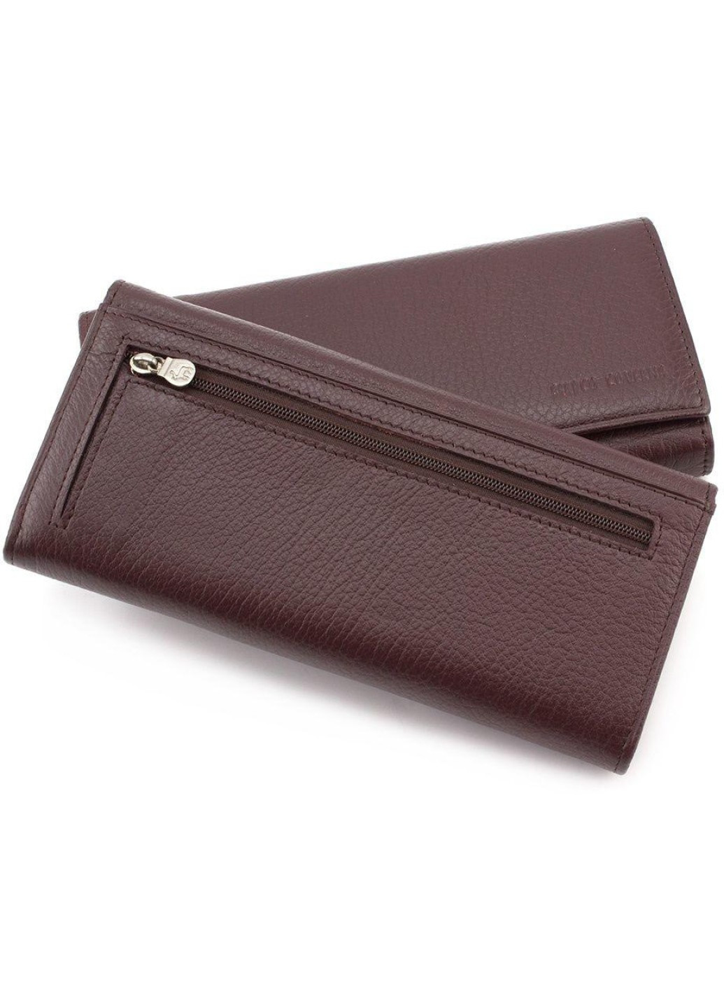 Стильний гаманець із натуральної шкіри MC-1415-5 (JZ6624) коричневий Marco Coverna (259752578)