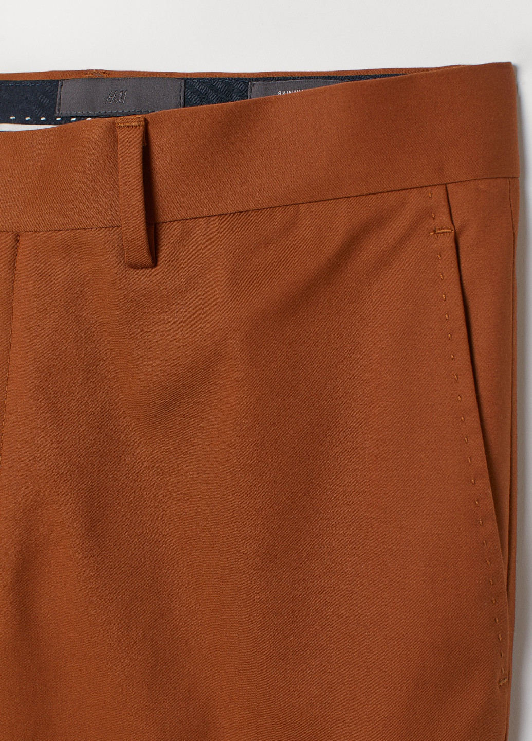Светло-оранжевые брюки H&M