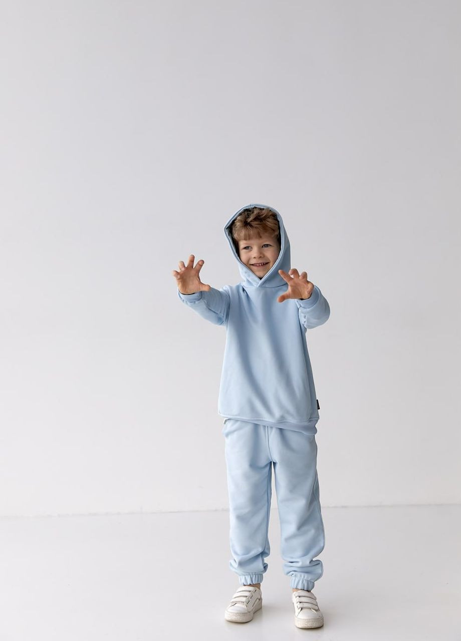 Дитячий спортивний костюм для хлопчика світло-блакитний р.110 439843 New Trend (260785590)