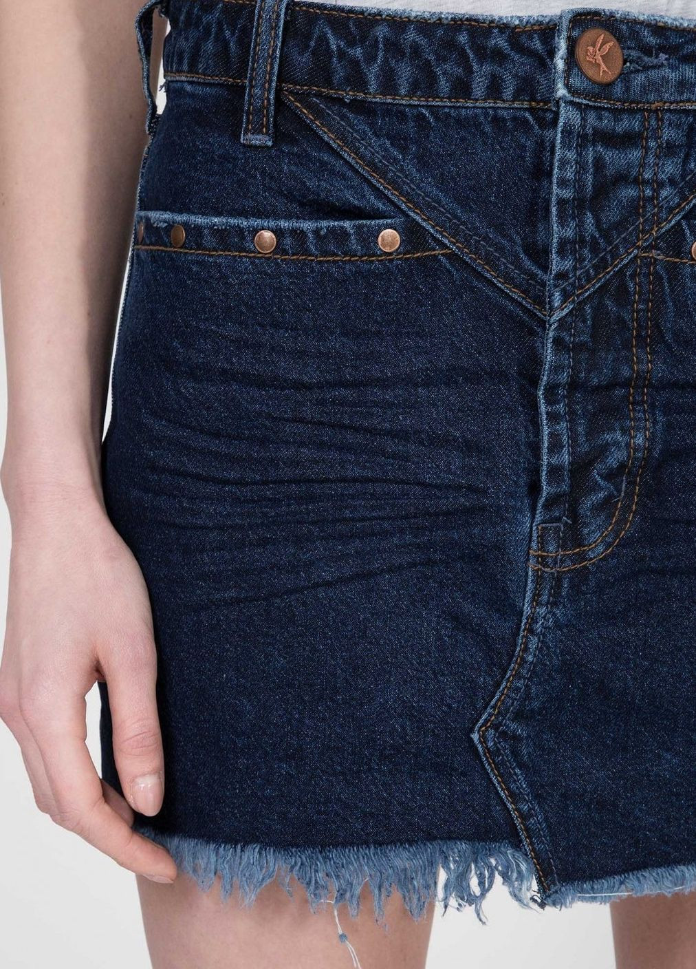 Синяя юбка One Teaspoon