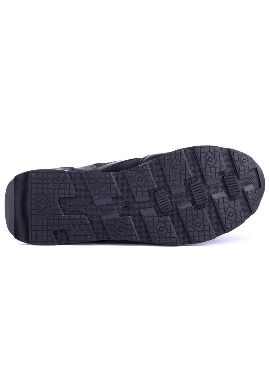 Чорні зимовий кросівки жіночі бренду 8500767_(16ш) Mida