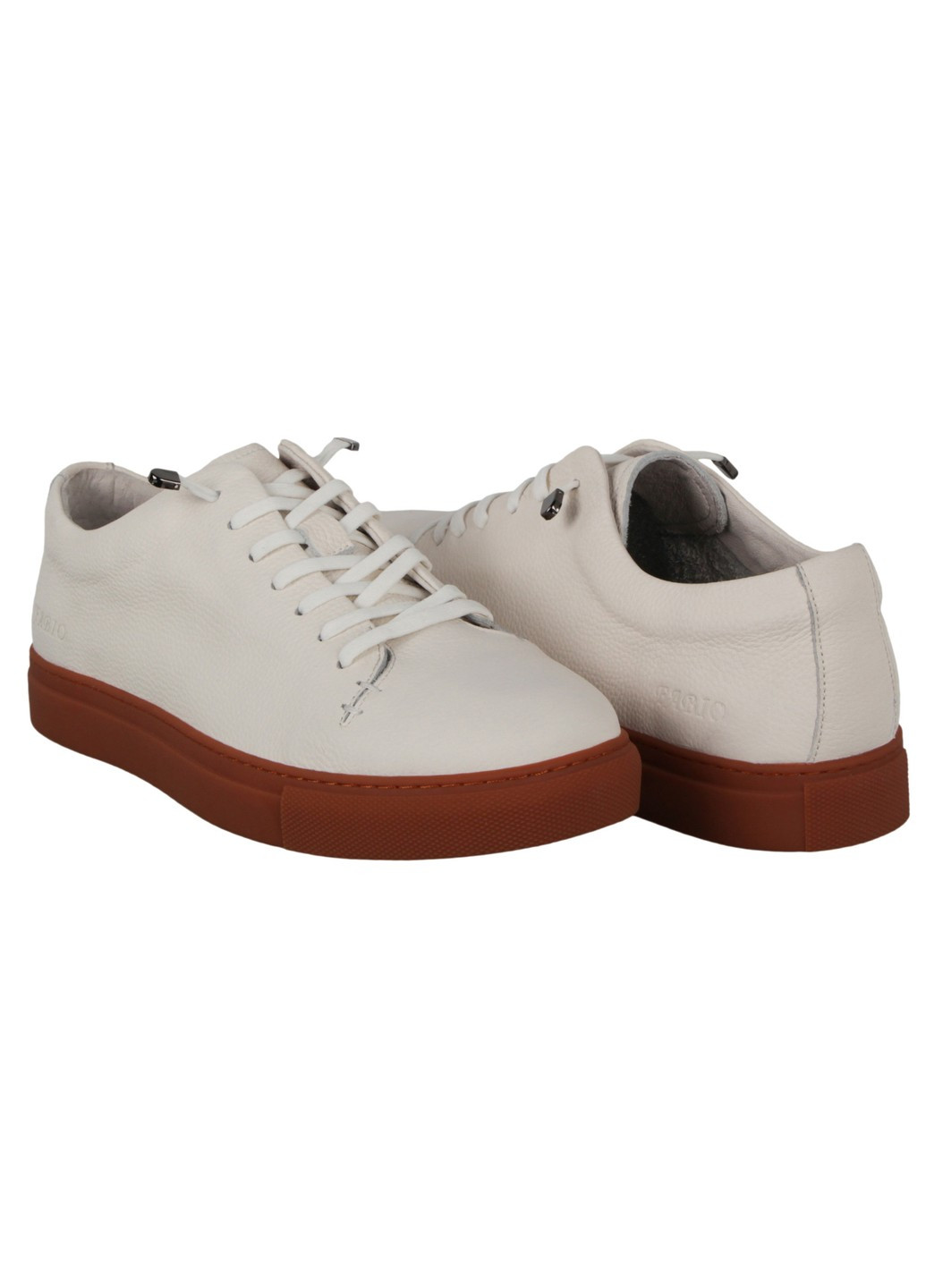 Белые демисезонные мужские кроссовки 198138 Fabio Moretti