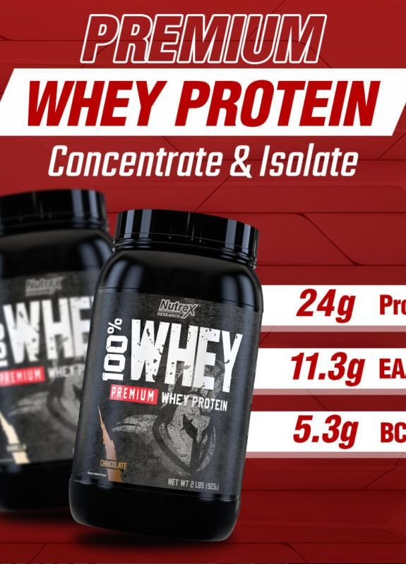 Протеїн 100% Whey Protein 913 g (Vanilla) Nutrex (260339703)