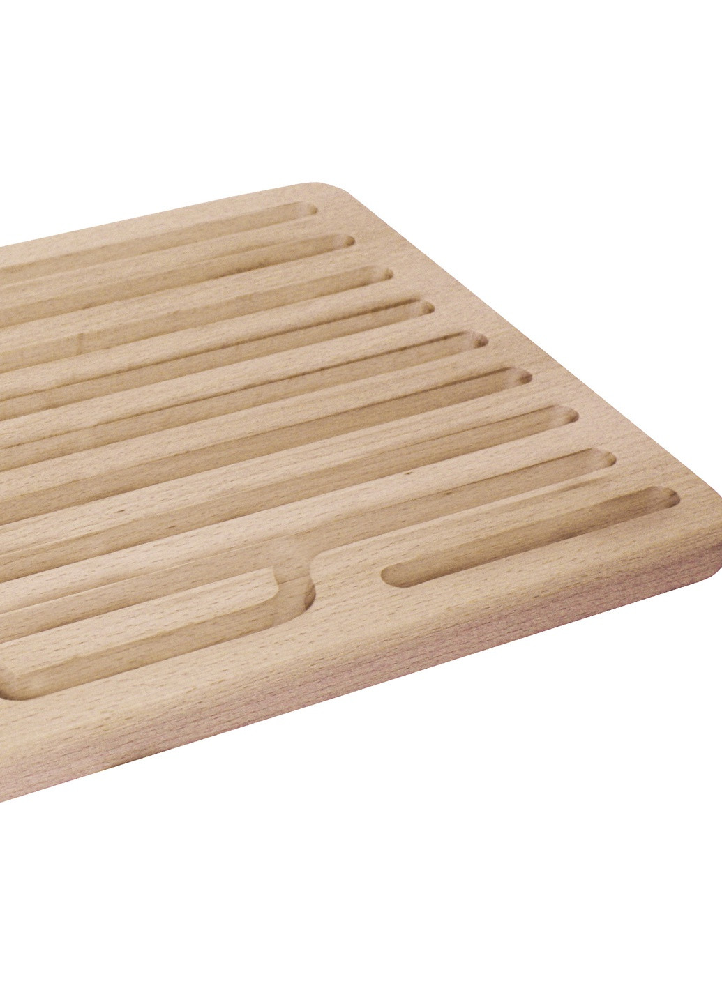 Дошка кухонна прямокутна для нарізки хліба (22 х 37 см) Wood&Steel (259055830)