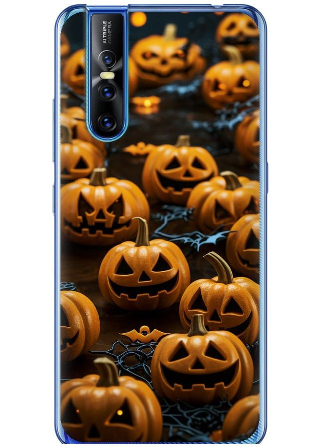 Силиконовый чехол 'Тыквы 2' для Endorphone Vivo V15 pro (266809049)