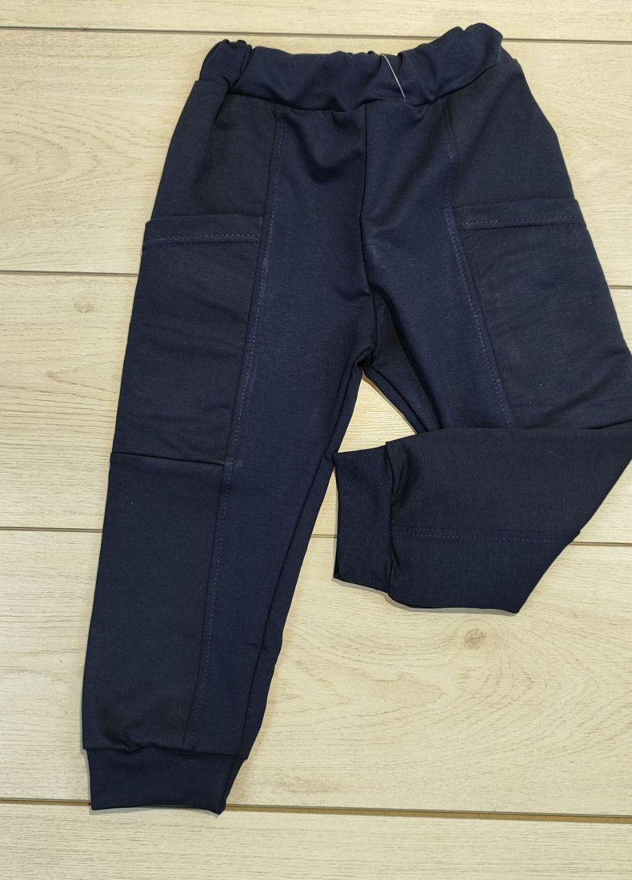 Синие повседневный, джинсовые демисезонные брюки Витуся