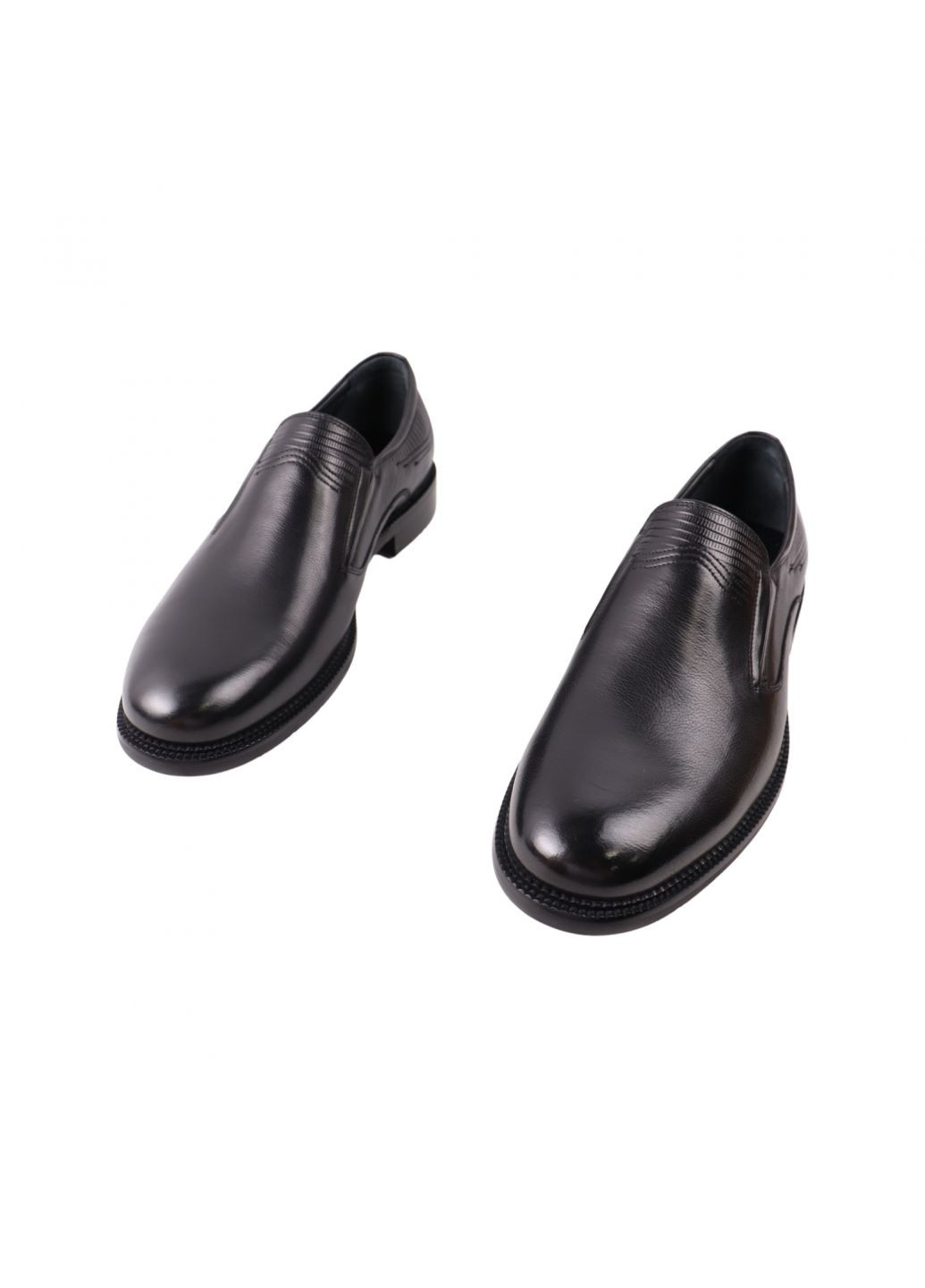 Туфлі чоловічі чорні натуральна шкіра Clemento 48-23dt (261856724)