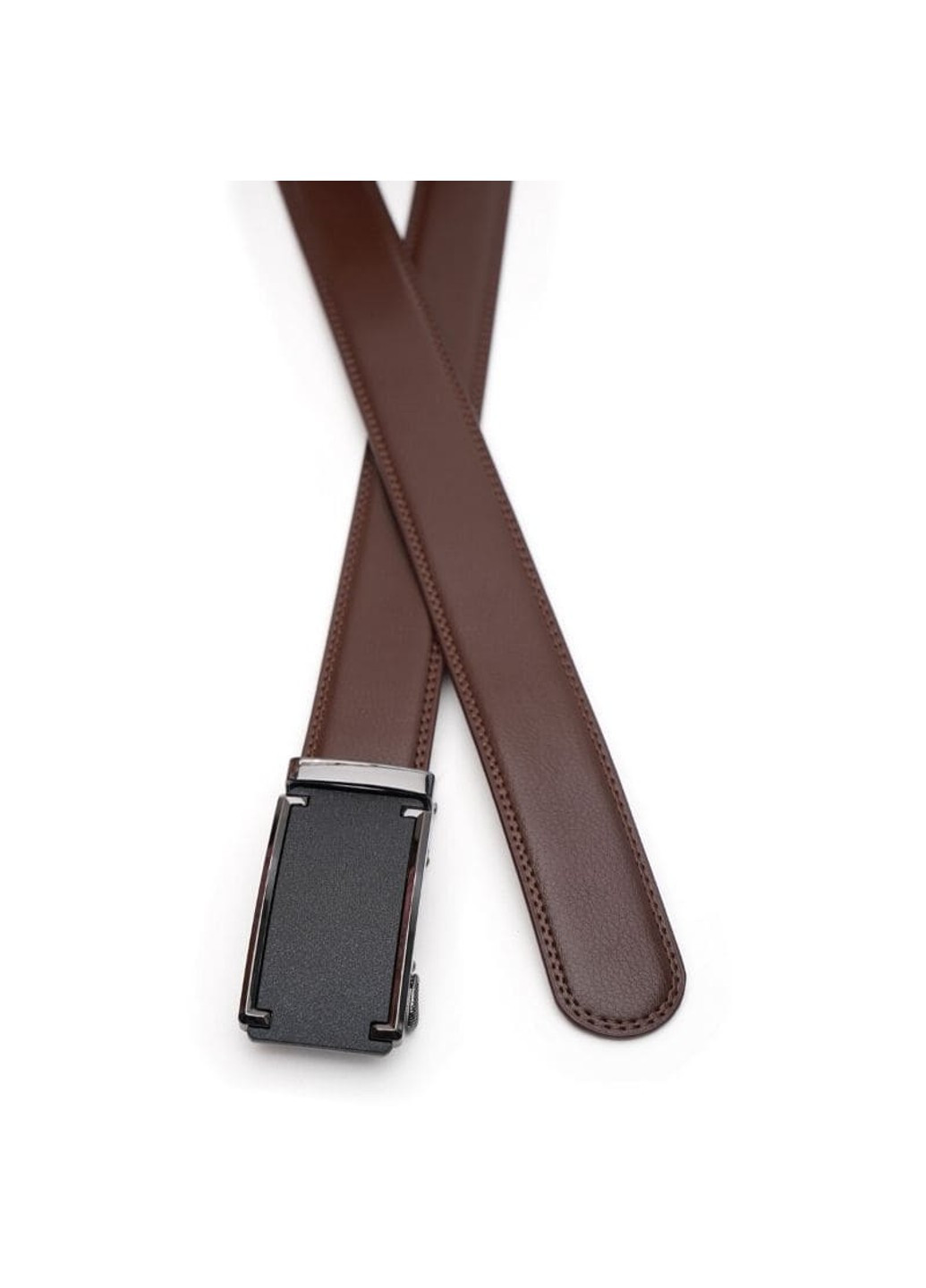 Мужской ремень из натуральной кожи V1GKX42-brown Borsa Leather (266143213)