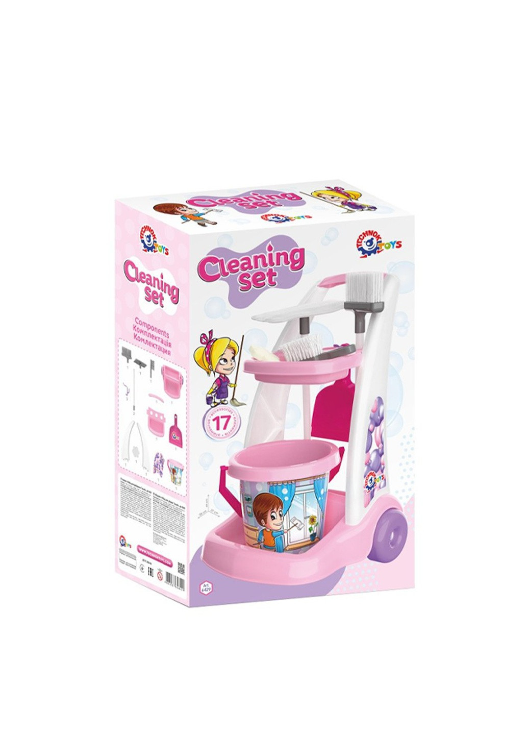 Игрушка "Набор для уборки" цвет разноцветный ЦБ-00209100 ТехноК (259465705)