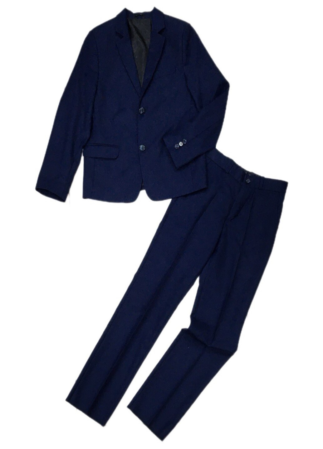 Синій демісезонний класичний костюм 2ка для хлопчика Модняшки