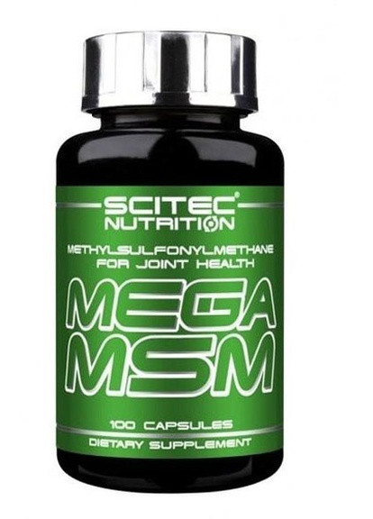 Mega MSM 100 Caps Scitec Nutrition (257252743)