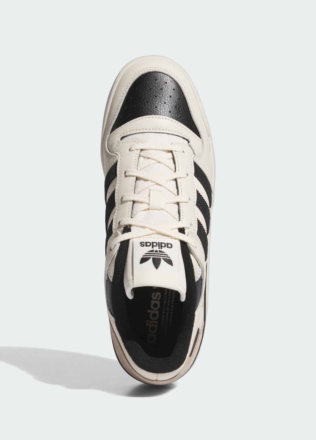Белые всесезонные кроссовки forum low cl adidas