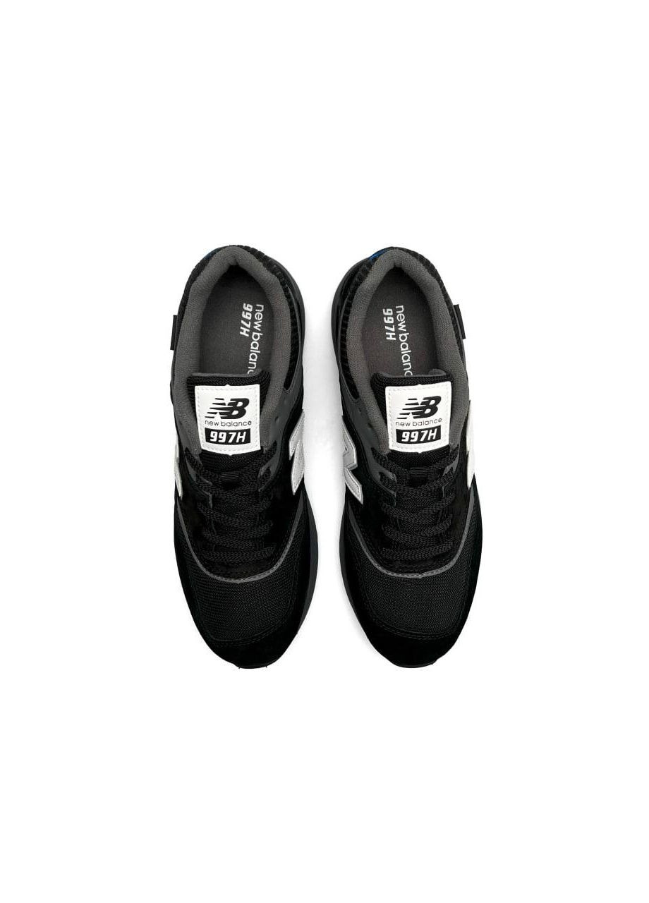 Черные демисезонные кроссовки мужские, вьетнам New Balance 997H Black White Gray