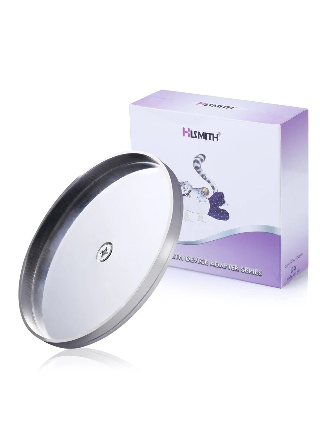 Крепление для фаллоимитаторов на присоске для секс-машин Suction Cup Adapter 4.5″ KlicLok Hismith (277237407)