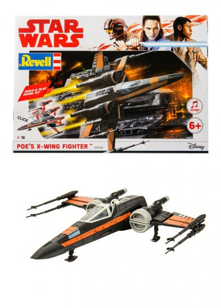 Конструктор "" Истребитель X-Wing Revell 1,8х21,8х20см Star Wars (259770289)
