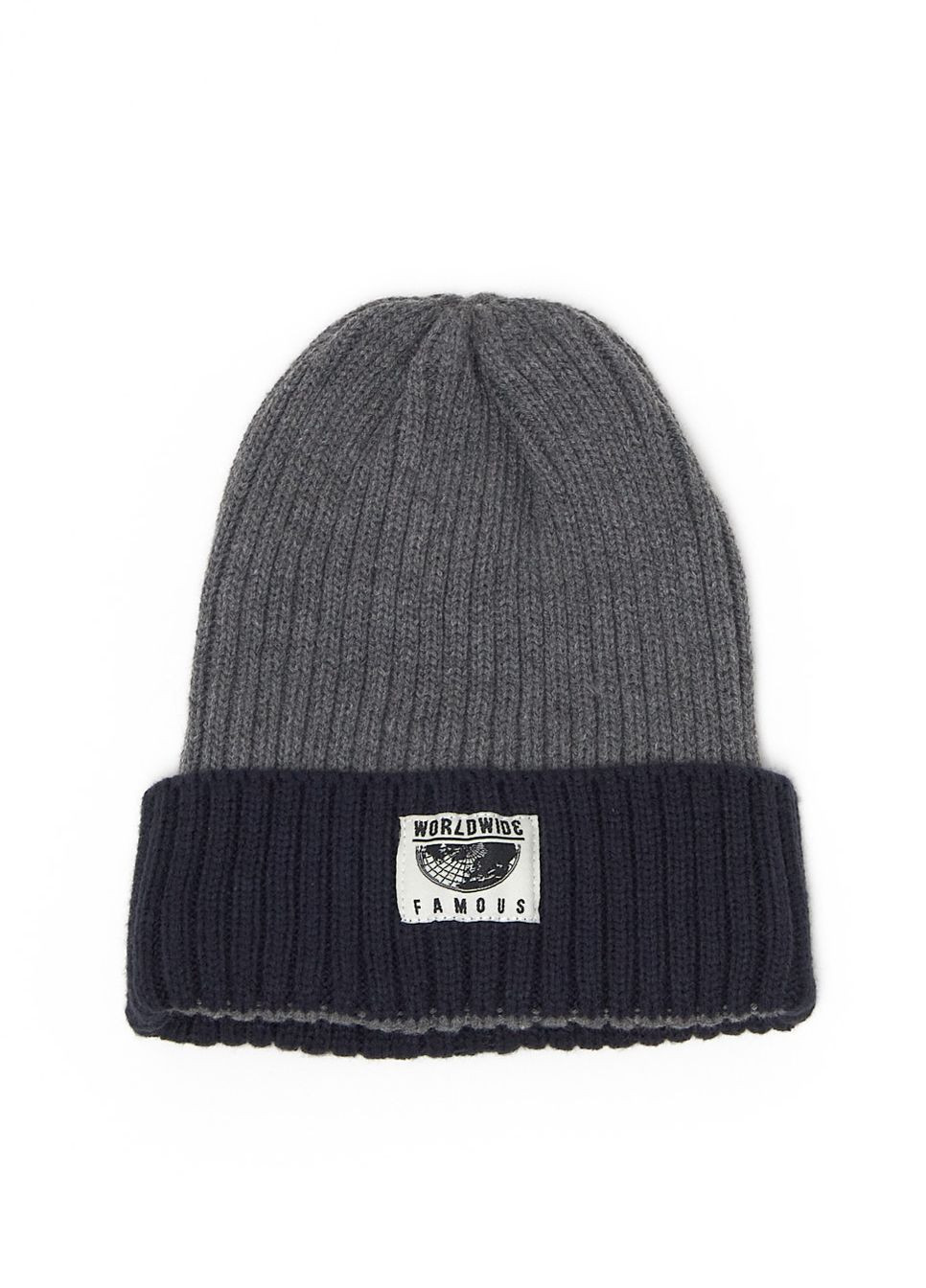 Шапка зима,серый-синий, C&A (270364311)