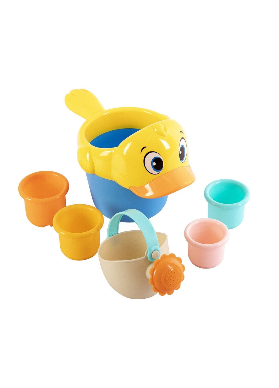 Набір іграшок для ванни "Каченя" колір різнокольоровий ЦБ-00197972 Baby Team (259422351)