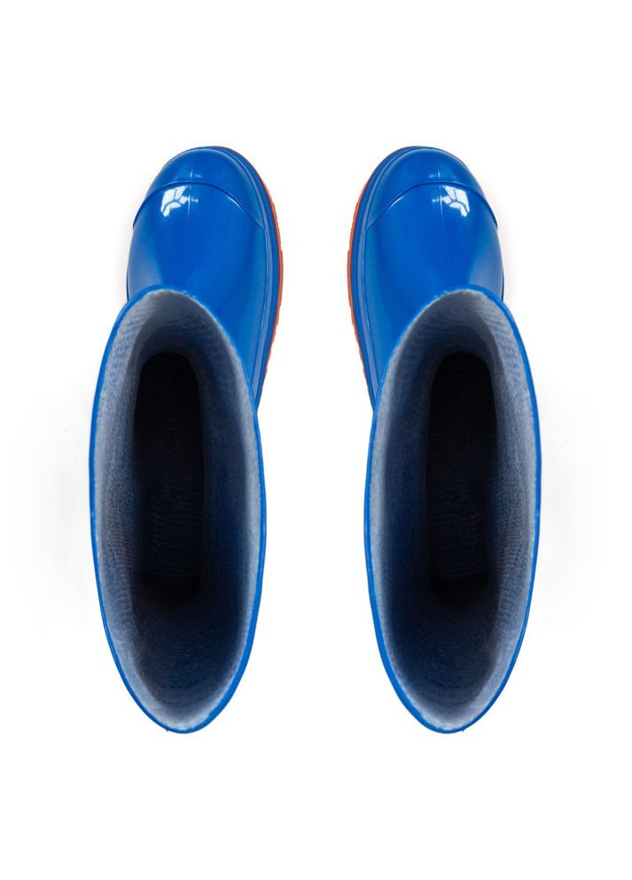 Гумові чоботи VIVID сині на червоній підошві Oldcom cflv (260339092)