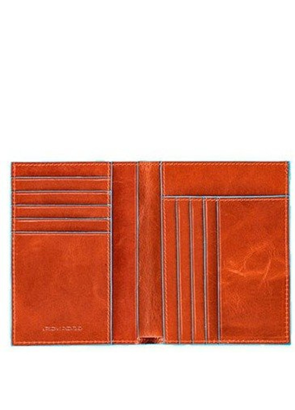 Оранжевое кожаное мужское портмоне Blue Square (PU1393B2_AR) Piquadro (262449644)