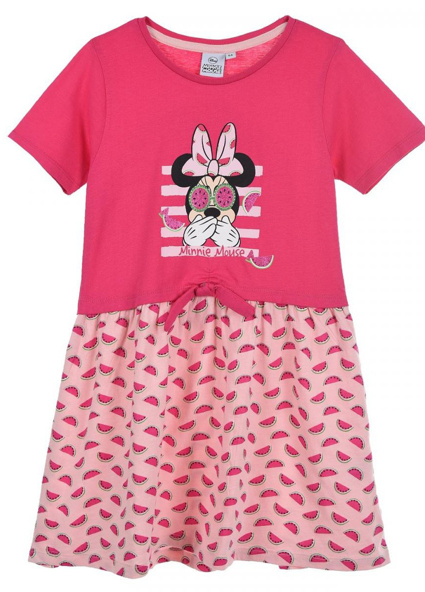 Розовое платье minnie mouse (минни маус) ue10191 eu Disney (257399125)