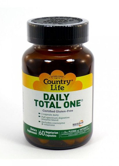 Daily Total One 60 Caps Country Life (258498949)