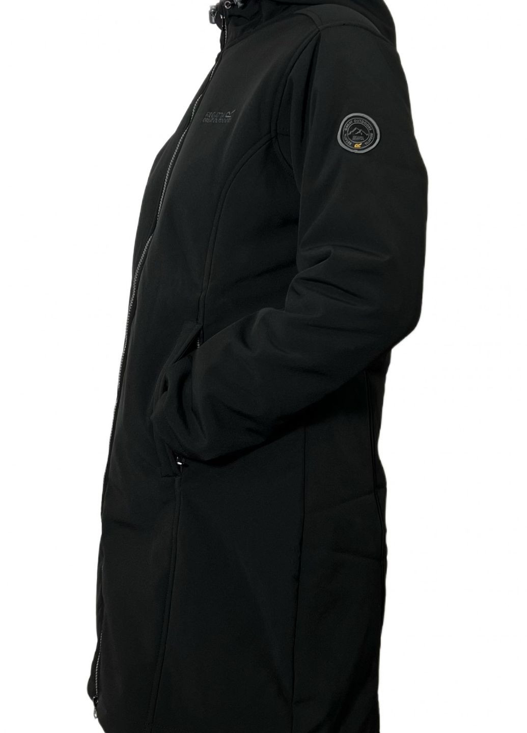 Черная демисезонная женская куртка утепленная Regatta