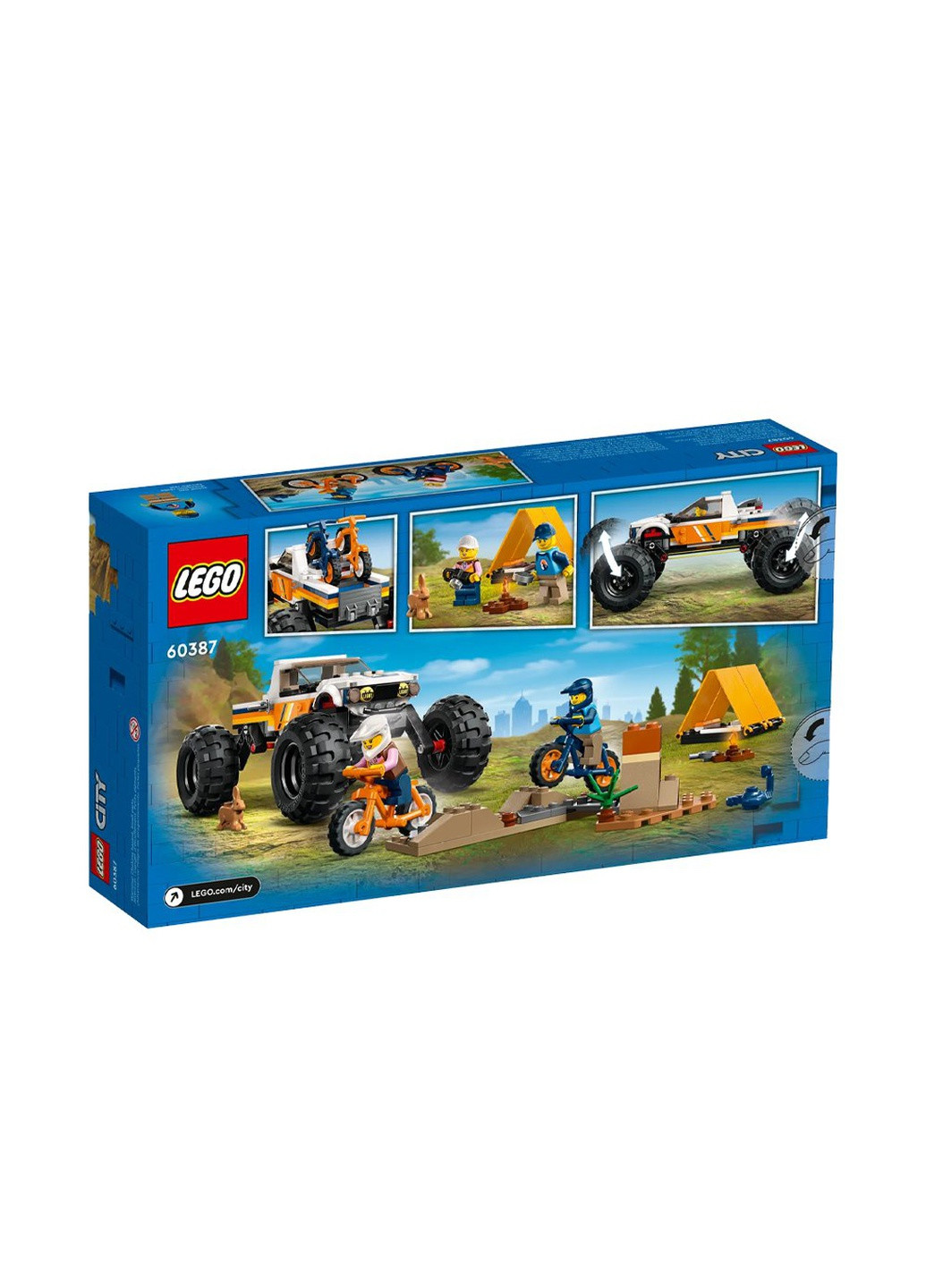 Конструктор "Пригоди на позашляховику 4x4" колір різнокольоровий ЦБ-00210592 Lego (259465303)
