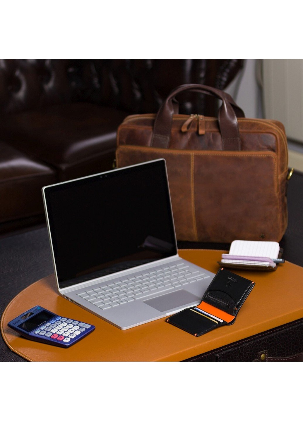 Чоловічий гаманець AP61 Brig (Black / Burgundy) Visconti (264478175)