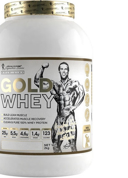 Gold Whey 2000 g /66 servings/ Vanilla Kevin Levrone (256725748)
