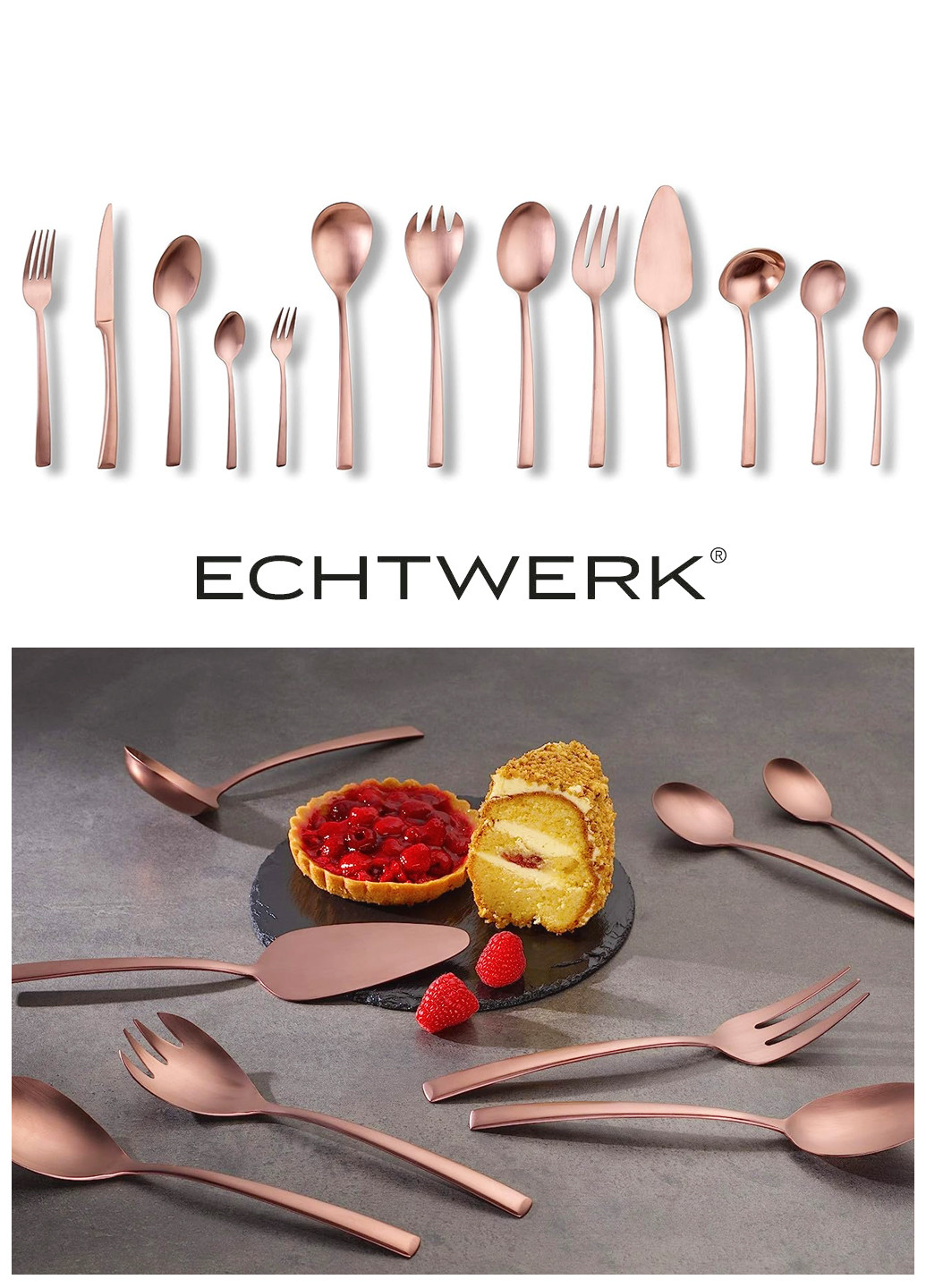 Набір столових приборів (68 предметів) ECHTWERK (260492595)