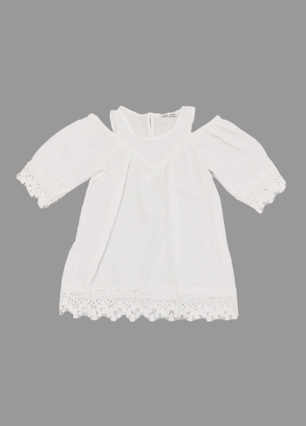 Белая блузка TJS летняя