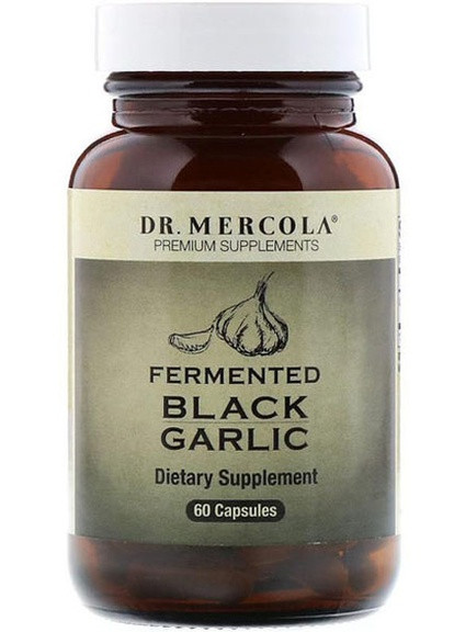 Fermented Black Garlic 60 Caps Dr. Mercola (257252486)
