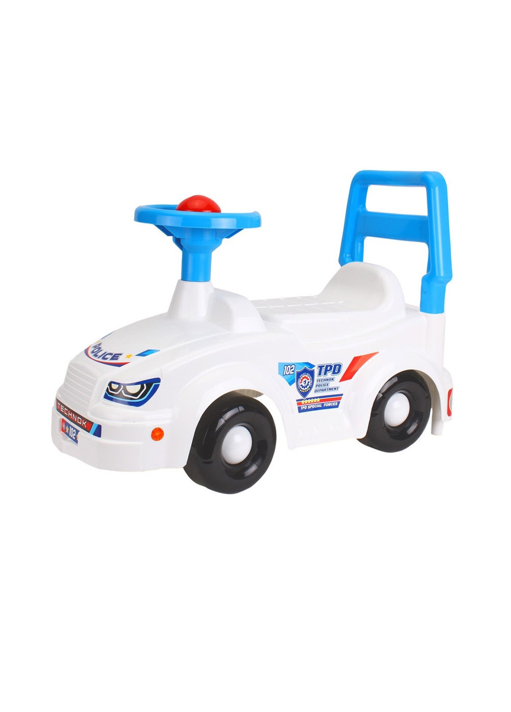 Игрушка "Автомобиль для прогулок" цвет белый ЦБ-00187094 ТехноК (259422953)