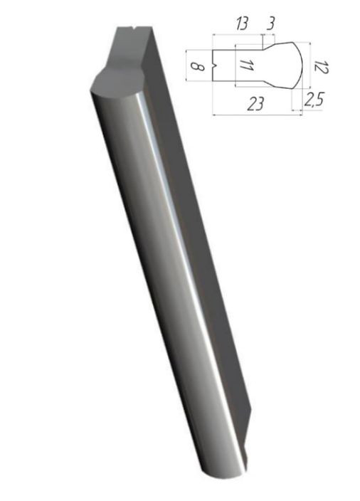 Ручка 412.055 пластиковая черная Fenix (277817581)