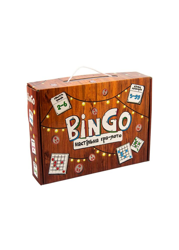 Настольная игра-лото - "BinGo" цвет разноцветный ЦБ-00199038 Strateg (262596505)