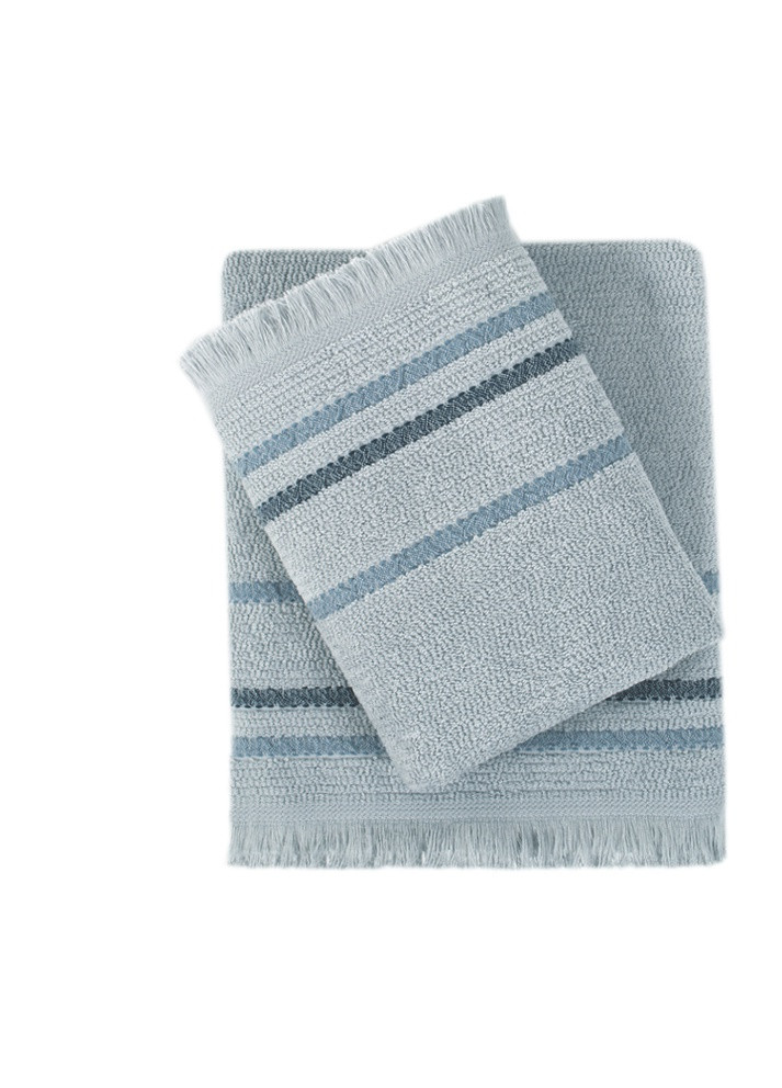 Irya полотенце - integra corewell gri серый 70*140 орнамент серый производство - Турция